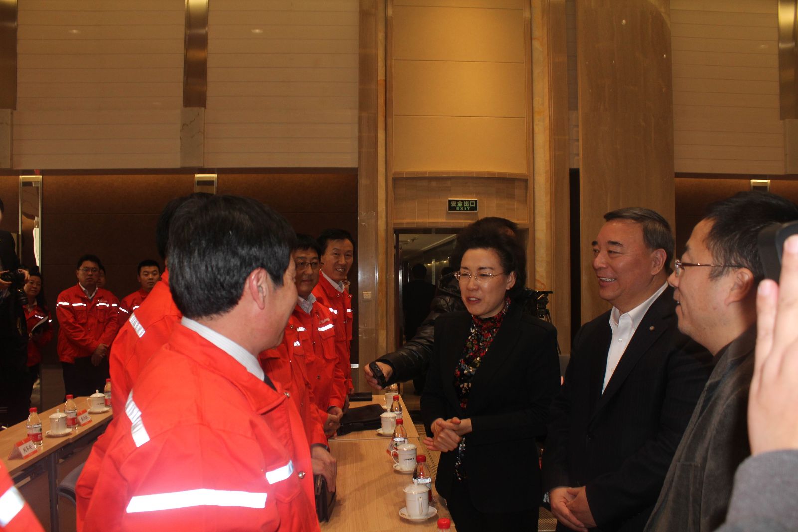 20130108山东黄金集团宣讲现场3 J9国际集团(中国)-官方网站
